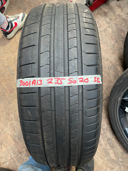 1x PIRELLI P-ZERO 235 50 20 104Y 5.5 mm PENGHANTARAN HARI BEKERJA BERIKUTNYA