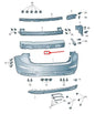 SKODA KAMIQ Mút xốp xương tăng cứng cản sau 657807251 MỚI CHÍNH HÃNG