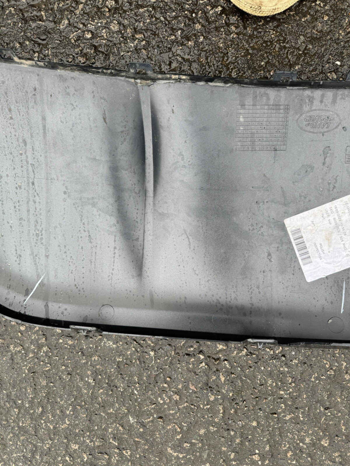 2019-2023 SPOILER BAWAH BUMPER BELAKANG RANGE ROVER EVOQUE L551 K8D2-17F954C