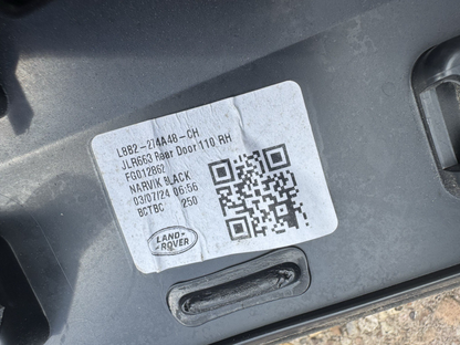 Land Rover Defender Rear Right Side Door Moulding 2020 ON L8B2-274A48-C Genuine