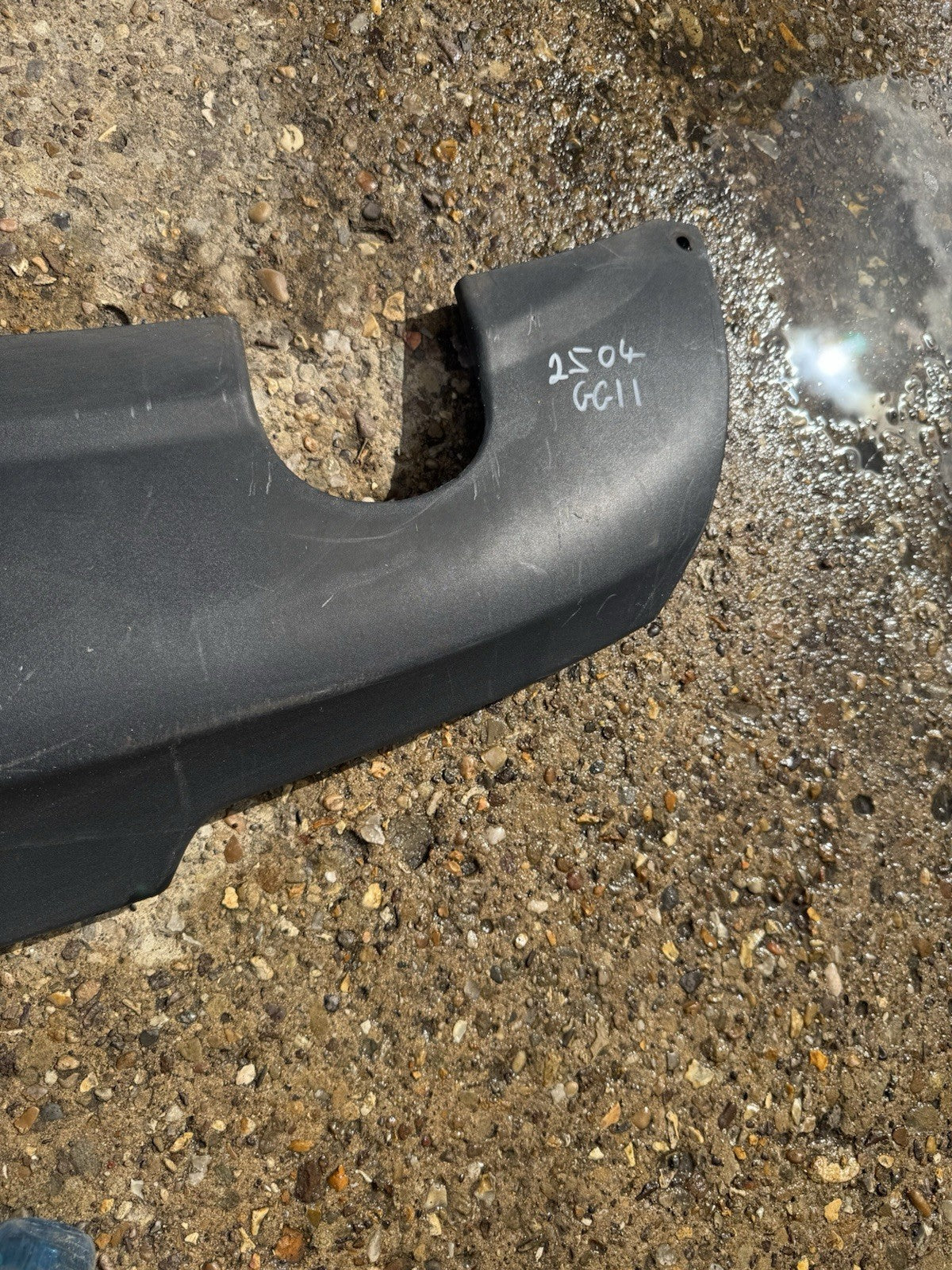 Bumper Rear Lower Defective Opel Astra J 5-Door 13266594