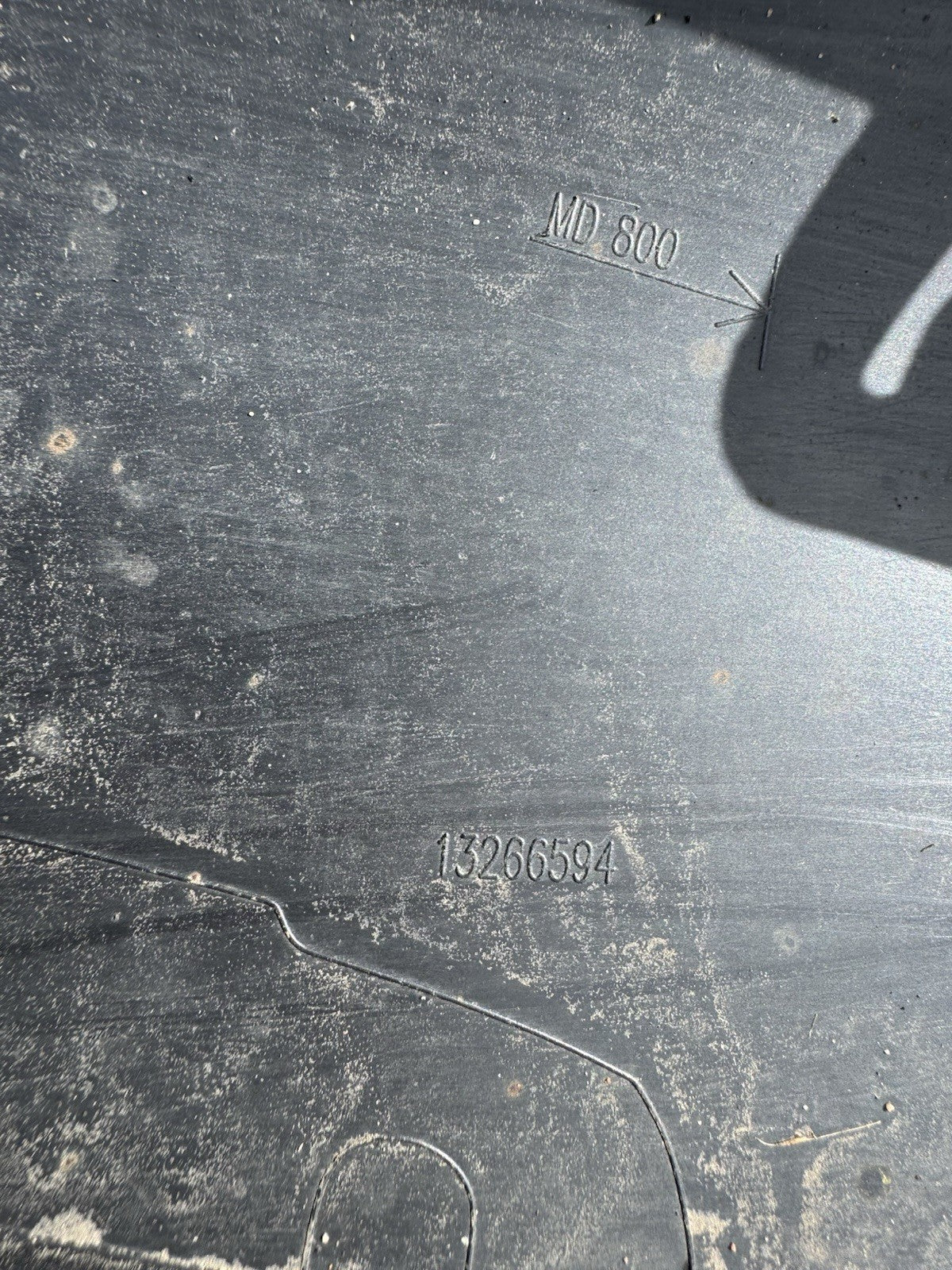 Bumper Rear Lower Defective Opel Astra J 5-Door 13266594