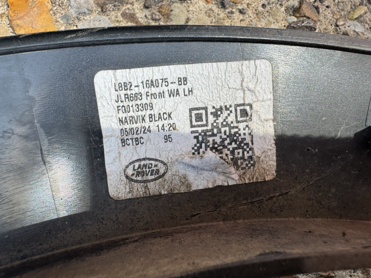 Land Rover Defender L663 Front Left Wheel Arch 2020 ON L8B2-16A075-BX