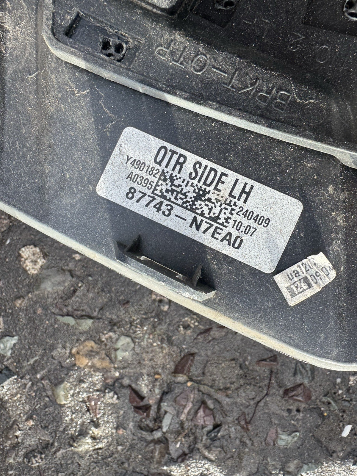 87743N7EA0 MOULDING HYUNDAI TUCSON NX4E, NX4A 1.6 T-GD LH
