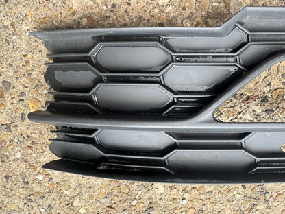 Skoda Octavia Front Bumper Left Side Grill 2020 On 5E3807681C Genuine