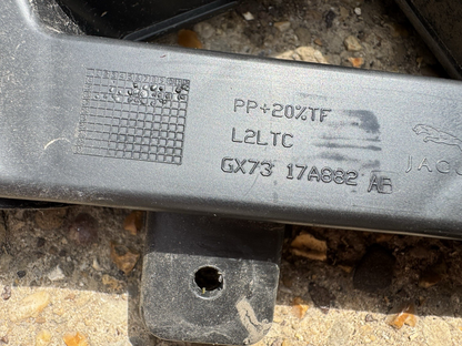 JAGUAR XE X760 REAR BUMPER MOUNT BRACKET LEFT PASSENGER SIDE 2015 GX73-17A882-AA