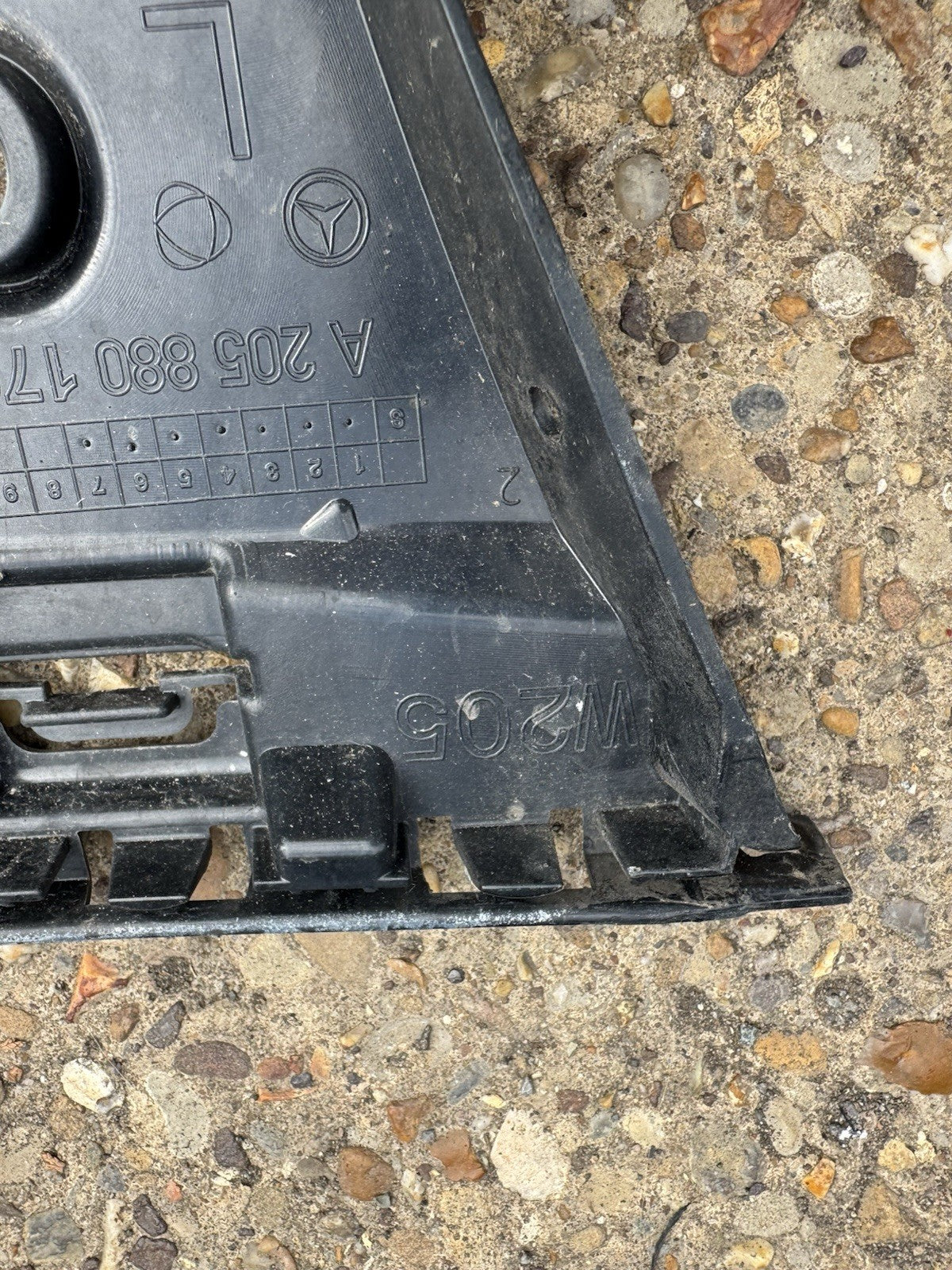 Mercedes-Benz C W205 Rear Left Bumper Bracket A2058801702