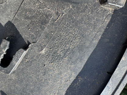 Fiat Ducato Front door trim (molding) 1316198070 1317354070