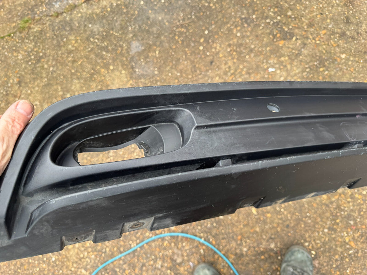 18-22 Mini Cooper S F56 LCI แผงดิฟฟิวเซอร์กันชนหลัง แท้ พาร์ทนัมเบอร์ 7499536