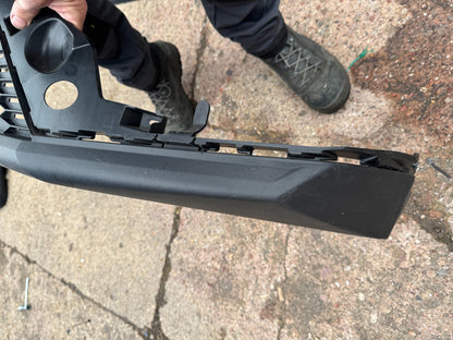 2025 Peugeot 408 II Front bumper lower grill 9840750080