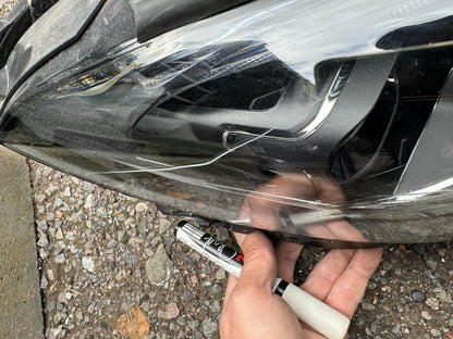 2023 MERCEDES CLA W118 2019-ON RIGHT HEADLIGHT A1189061601 DAMAGED