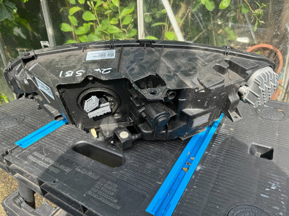 Volvo S90 Headlight LED RIGHT 31655143 CRACKED CASE BROKEN LUGS