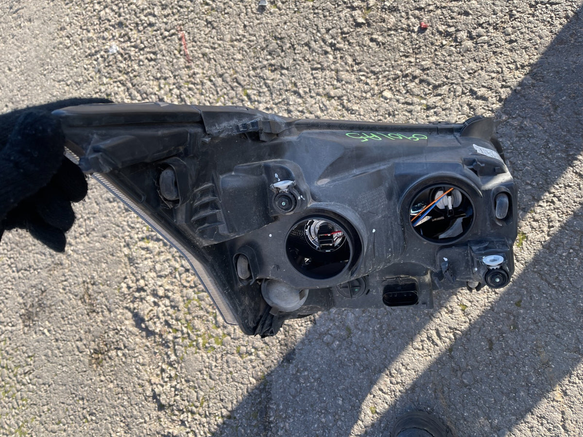 Ford Transit LEFT Black Headlight 2018 on Part no GK3113W030AB