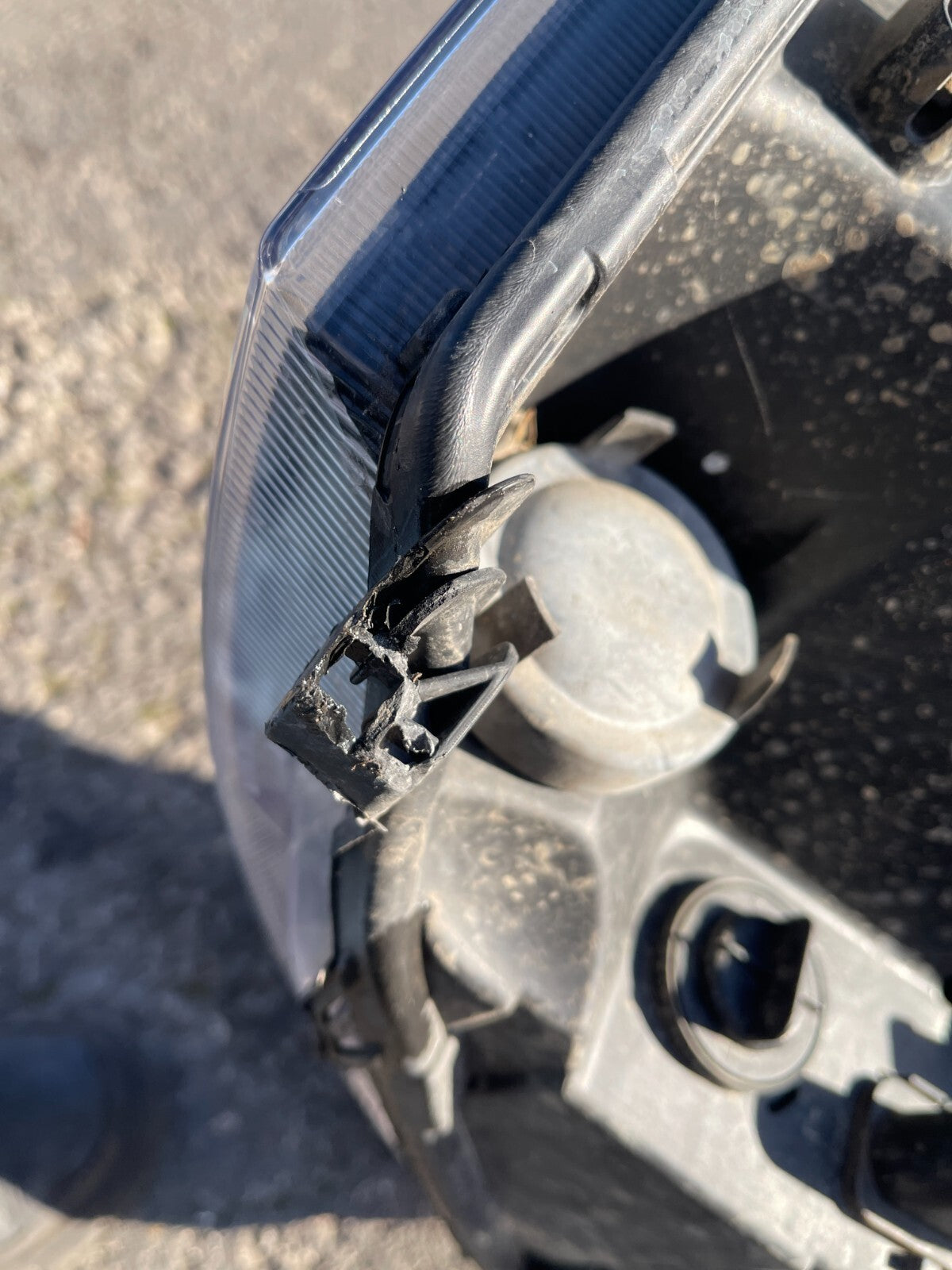 Ford Transit LEFT Black Headlight 2018 on Part no GK3113W030AB
