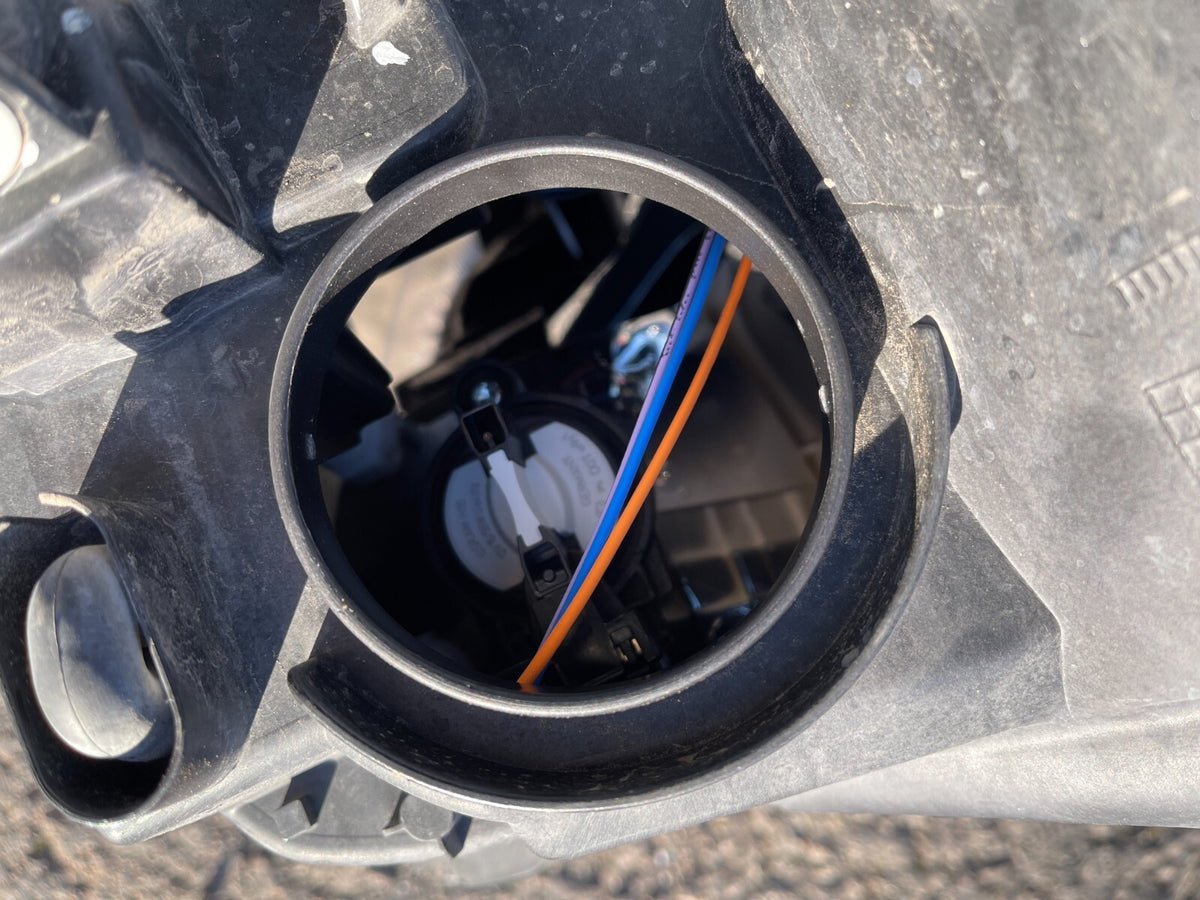 Ford Transit LEFT Black Headlight 2018 on Part no GK3113W030AB