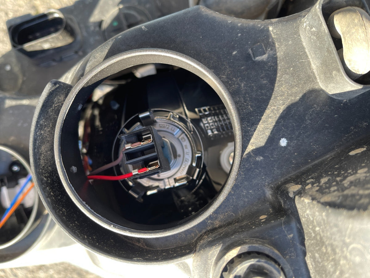 Ford Transit LEFT Black Headlight 2018 on Part no GK3113W030AB