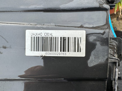 JAGUAR XE HEADLIGHT XENON R SPORT FRONT LEFT X760 2015 DAMAGED