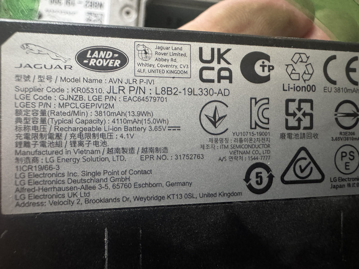 GENUINE LAND ROVER DEFENDER L663 2020-2026 INFOTAINMENT UNIT N8B2-19L300-PH