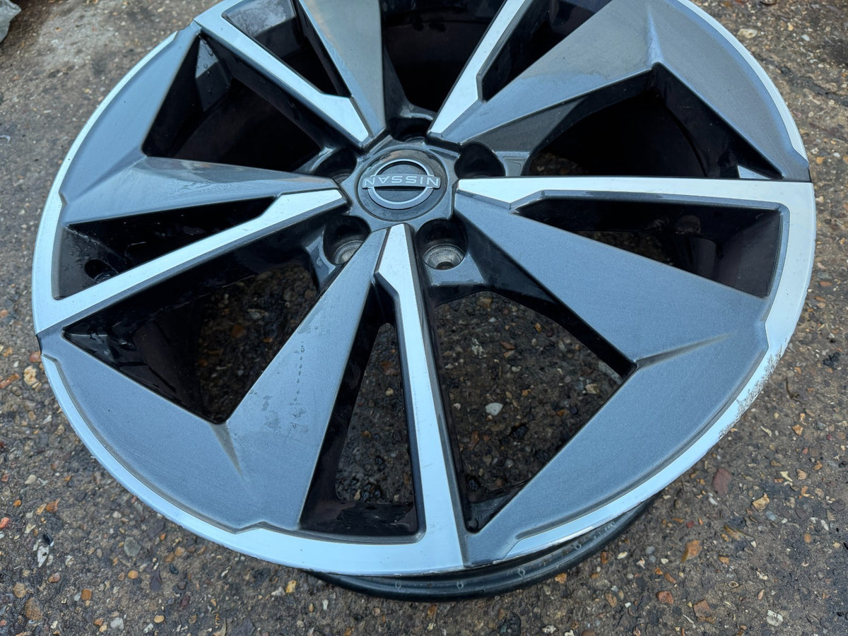 Nissan Qashqai 19"x7.5J Velg Alloy Diamond Cut AC43H6UA3A 2021-24
