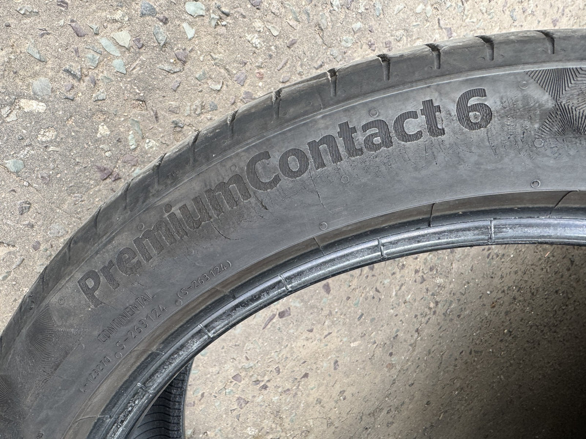225 45 18 CONTINENTAL PREMIUMCONTACT 6 95V XL 4.5mm NO REPAIRS 2024 X1