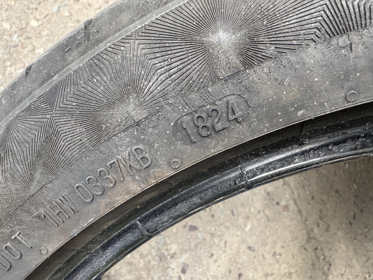 225 45 18 CONTINENTAL PREMIUMCONTACT 6 95V XL 4.5mm NO REPAIRS 2024 X1
