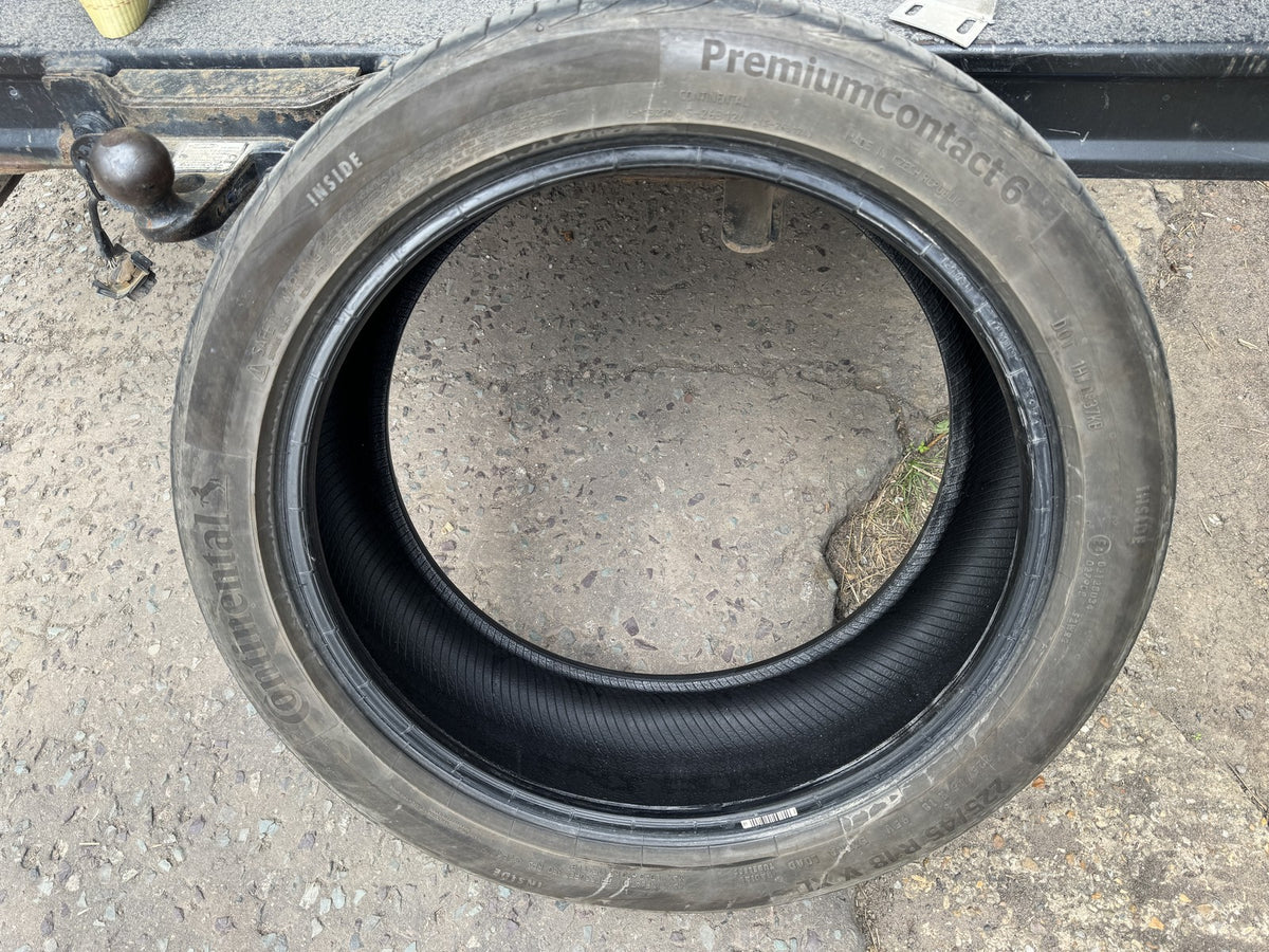 225 45 18 CONTINENTAL PREMIUMCONTACT 6 95V XL 4.5mm NO REPAIRS 2024 X1