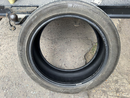 225 45 18 CONTINENTAL PREMIUMCONTACT 6 95V XL 4.5mm NO REPAIRS 2024 X1