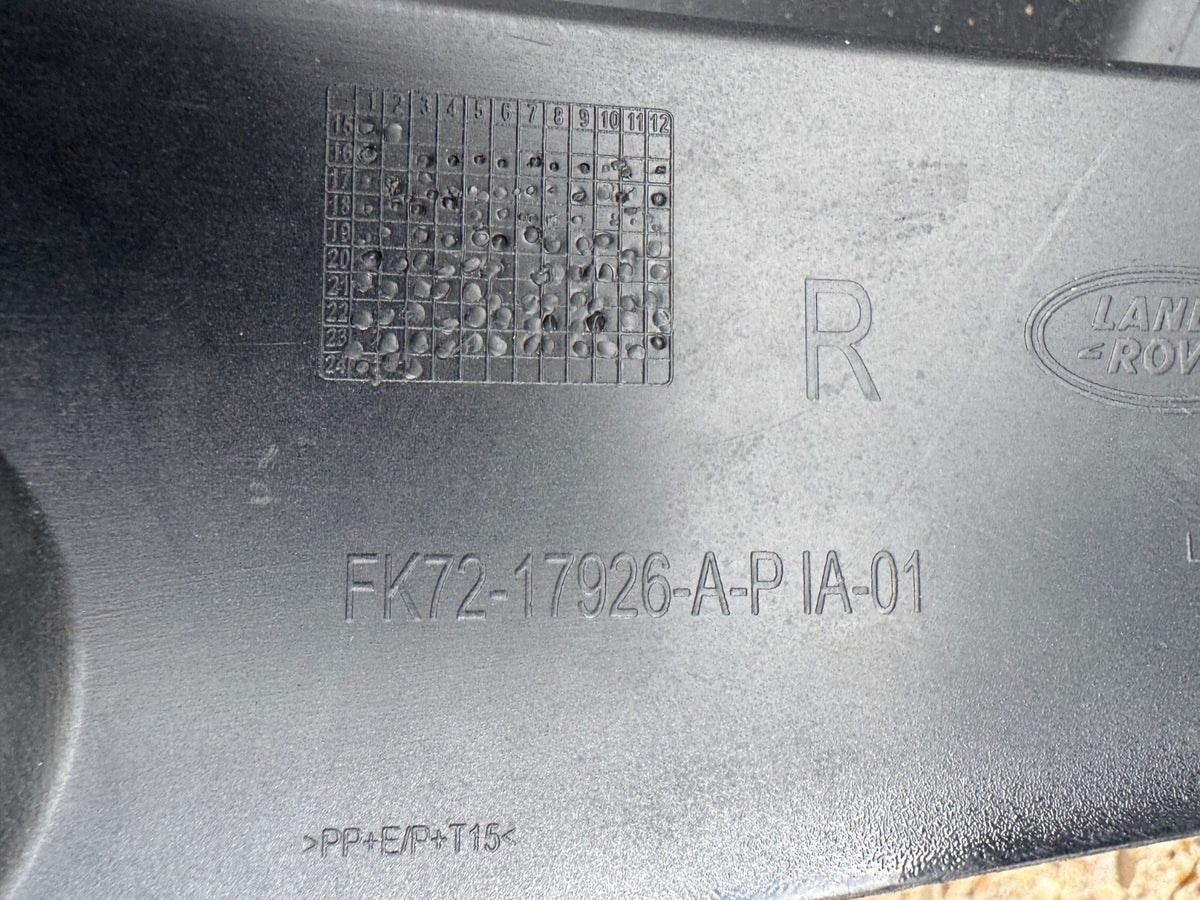 2024 LAND ROVER DISCOVERY SPORT L550 REAR BUMPER RIGHT FK7217926A SANTORINI