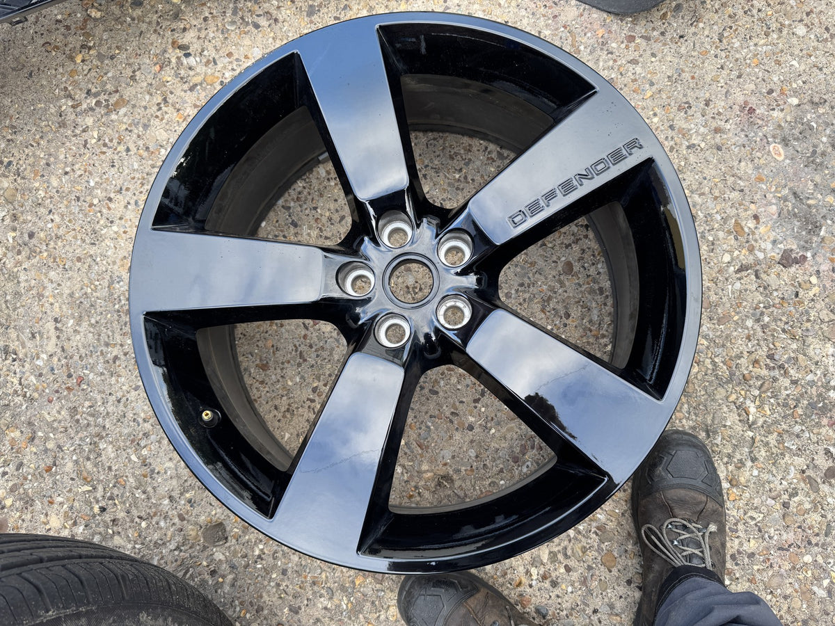2025 22" Genuine Land Rover Defender Style 5098 Black Alloy Wheel L8BM1007AD