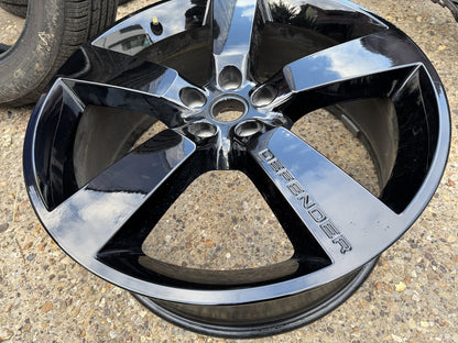 2025 22" Genuine Land Rover Defender Style 5098 Black Alloy Wheel L8BM1007AD