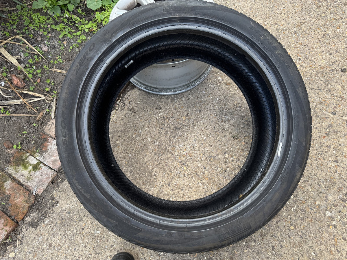 285 40 22 PIRELLI SCORPION ZERO ALL SEASON LR PNCS 110Y 5mm SIDEWALL DAMAGE X1