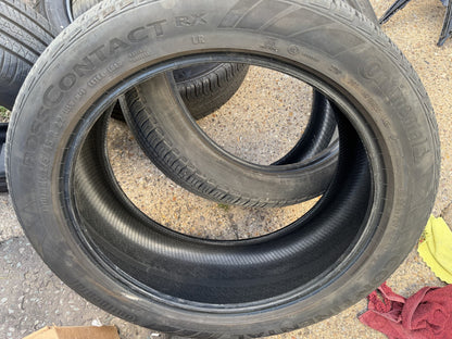 275 45 22 CONTINENTAL CROSSCONTACT RX LR LAND ROVER 115W XL 6.25mm NO REPAIRS X1