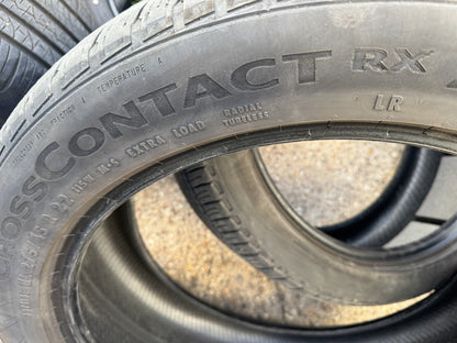 275 45 22 CONTINENTAL CROSSCONTACT RX LR LAND ROVER 115W XL 6.25mm NO REPAIRS X1