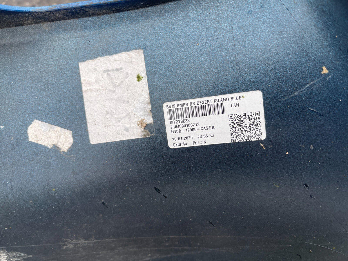 Ford Fiesta 2019 Mk8 Rakitan Bumper Belakang - Desert Island Blue h1bb17906ca5jdc