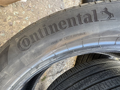 275 45 22 CONTINENTAL CROSSCONTACT RX LR LAND ROVER 115W XL 6.25mm NO REPAIRS X1