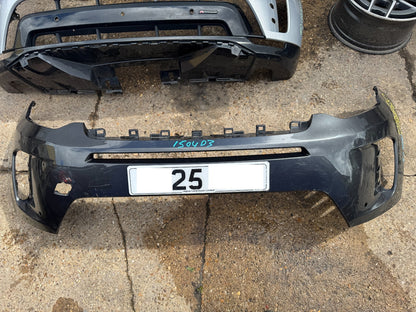 2025 Land Rover Discovery Front Bumper L550 RK7217F003 Carpathian Grey Scratched