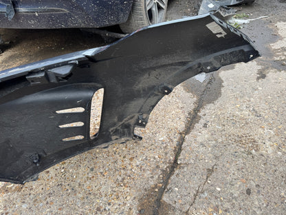 2025 Land Rover Discovery Front Bumper L550 RK7217F003 Carpathian Grey Scratched