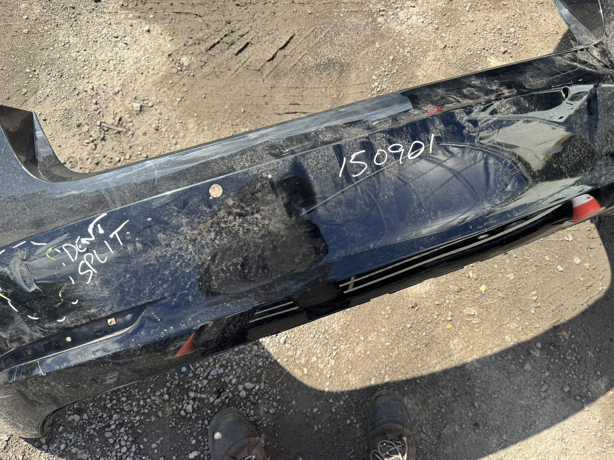 Tesla Model 3 Rear Bumper 2019-2022 PDC Gloss Black Damaged Split Dent Genuine