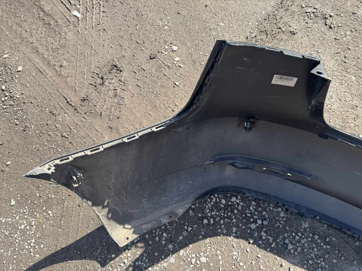 Tesla Model 3 Rear Bumper 2019-2022 PDC Gloss Black Damaged Split Dent Genuine