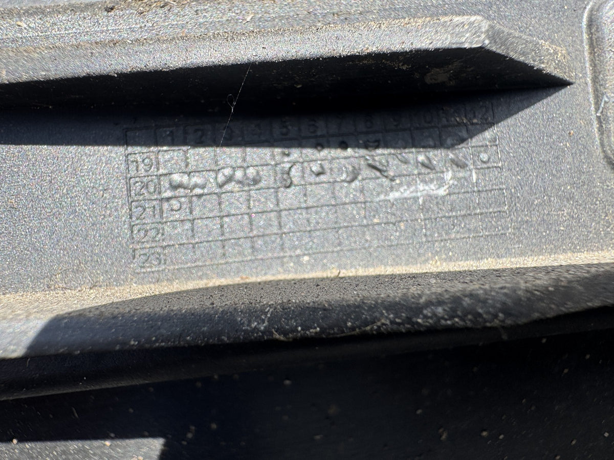 Tesla Model 3 Rear Bumper 2019-2022 PDC Gloss Black Damaged Split Dent Genuine
