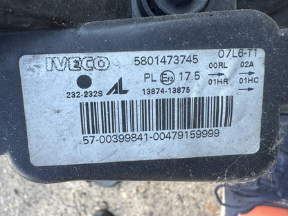 GENUINE IVECO DAILY MK6 LEFT HEADLIGHT 5801473745 2014-2019