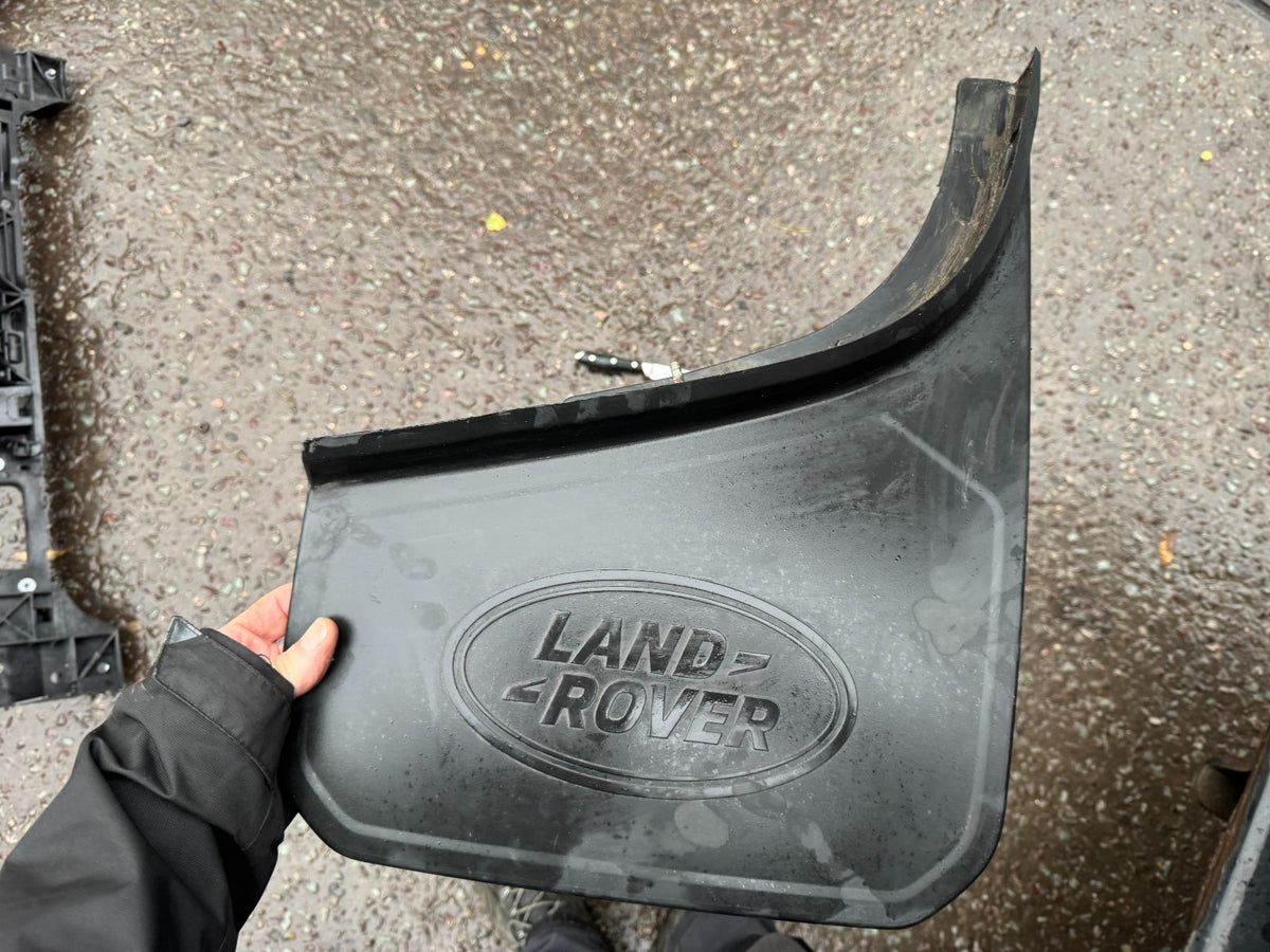 Land Rover Defender L663 Rear Right Mud Flap L8BM286A12BB Genuine damaged bolts