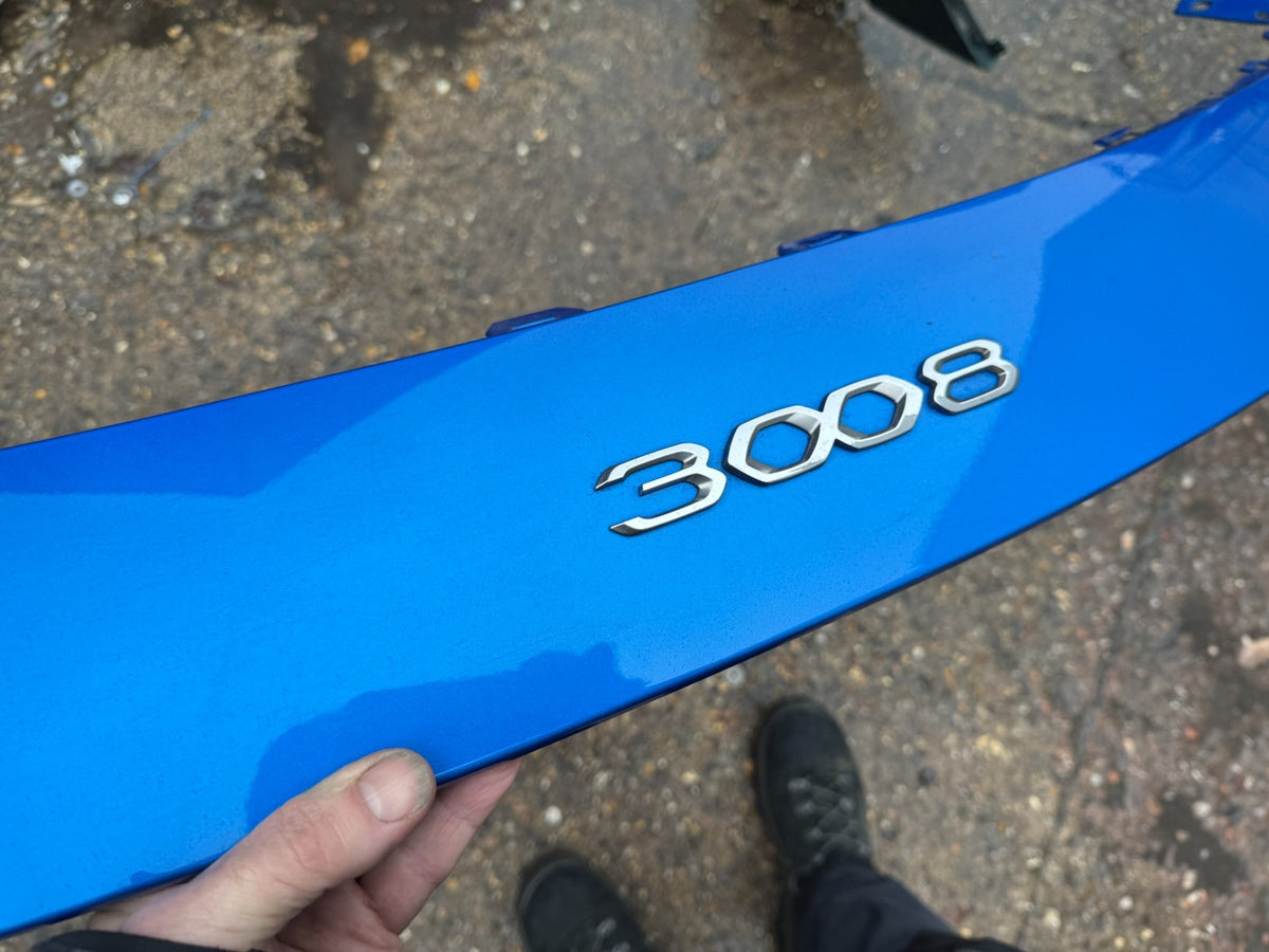 2022 Peugeot 3008 front bumper upper trim 2020-2023 5 door Genuine pn 9836793177