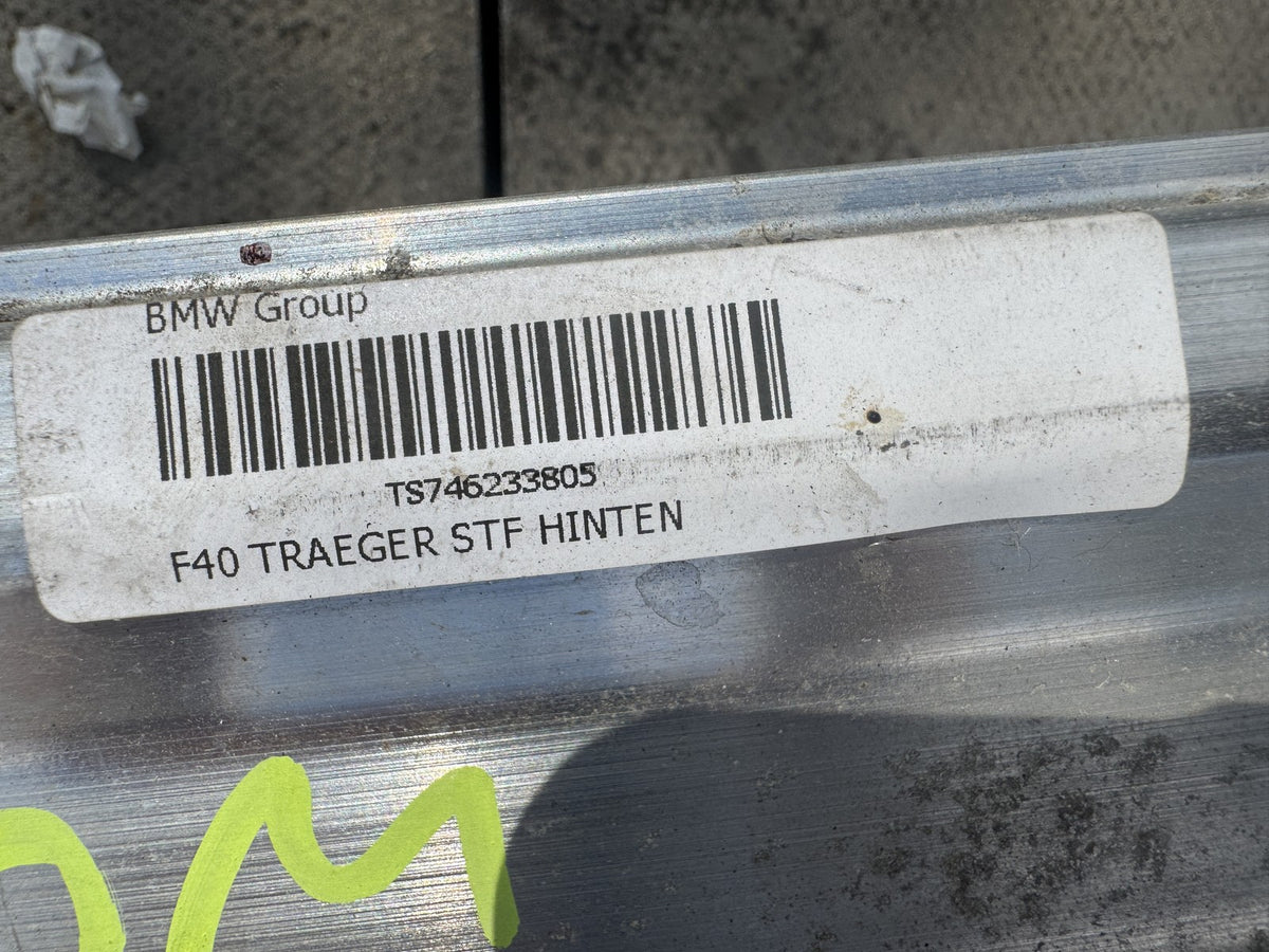 GENUINE BMW 1 SERIES F40 F70 REAR BUMPER REINFORCEMENT CRASH BAR 51127462338