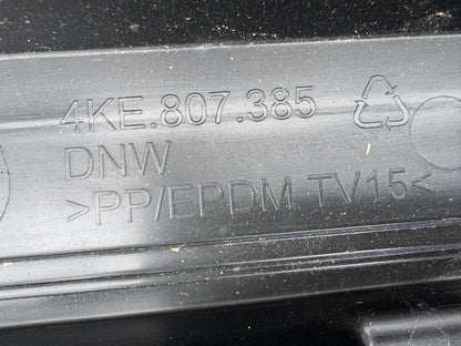 19 On Audi E Tron E-Tron Rear Bumper Reinforcement Genuine 4KE807385 DAMAGED