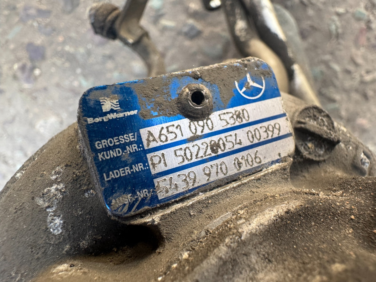 Sprinter W906 2.1D 2.2 CDI Twin Turbo Charger BorgWarner A6510905380 Used