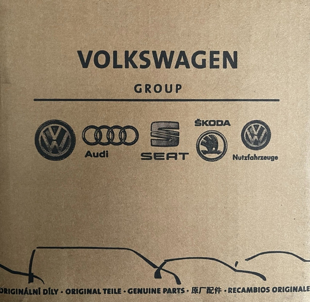 Genuine VW Rear Wheel Bearing Hub Assembly fits Arteon Sharan 5WF501611A