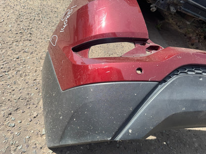 HYUNDAI TUCSON REAR BUMPER UPPER & LOWER WITH PARKING SENSORS HOLES - DAMAGED