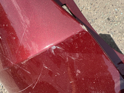 HYUNDAI TUCSON REAR BUMPER UPPER & LOWER WITH PARKING SENSORS HOLES - DAMAGED