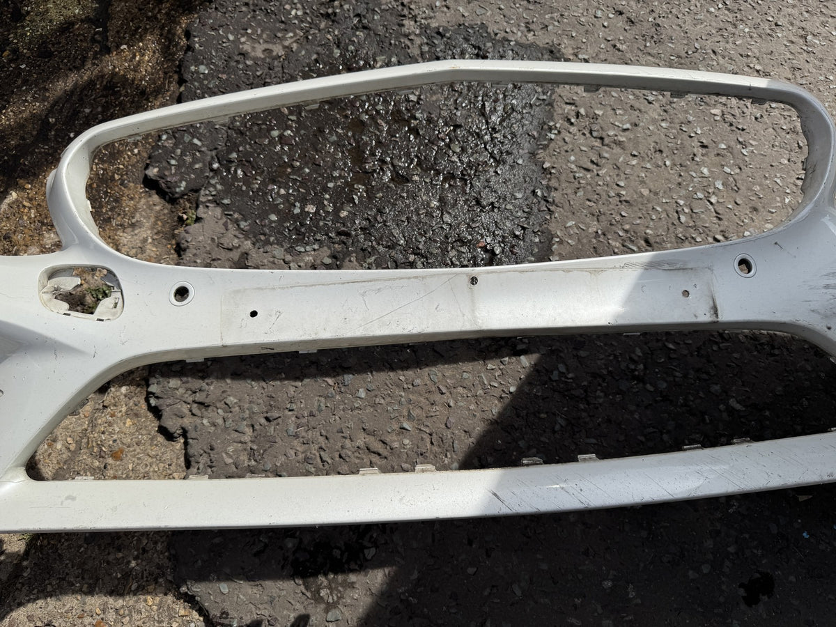 MERCEDES C CLASS W205 AMG LINE FRONT BUMPER 2014-2018 WHITE PDC PRE-FACELIFT